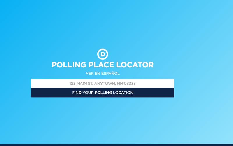 Thumbnail of Polling Place Locator project