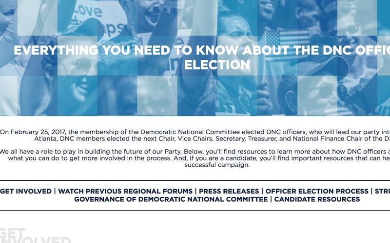Thumbnail of DNC Officer Election project