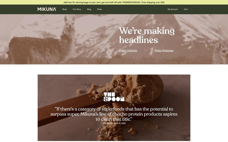 Thumbnail of Mikuna Press Page project