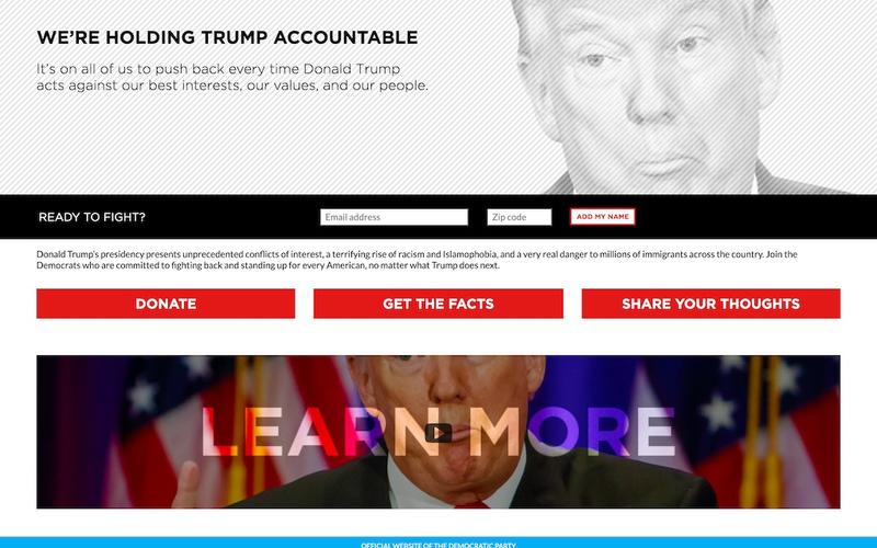 Thumbnail of Hold Trump Accountable project