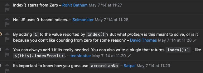 people on StackOverflow being very unhelpful in the comments